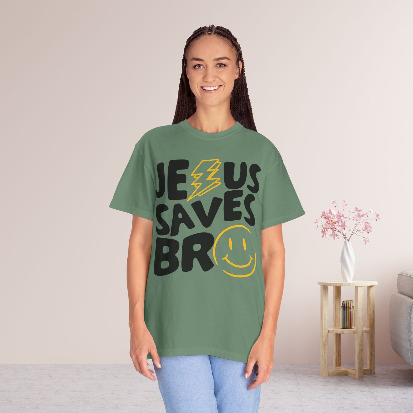 Jesus Saves Bro Comfort Colors Shirt