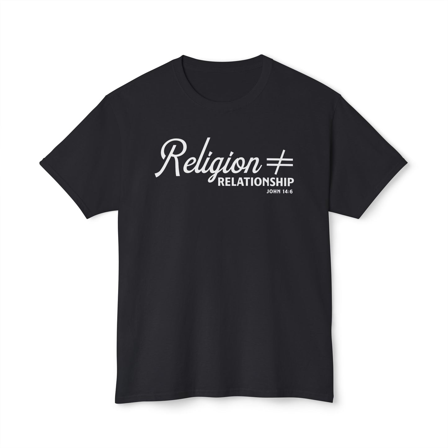 Religion ≠ Relationship Unisex HD Cotton Tee