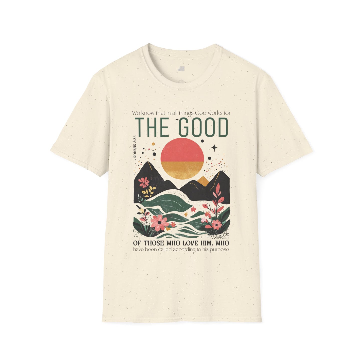 All Things for Good Romans 8:28 Softstyle T-shirt