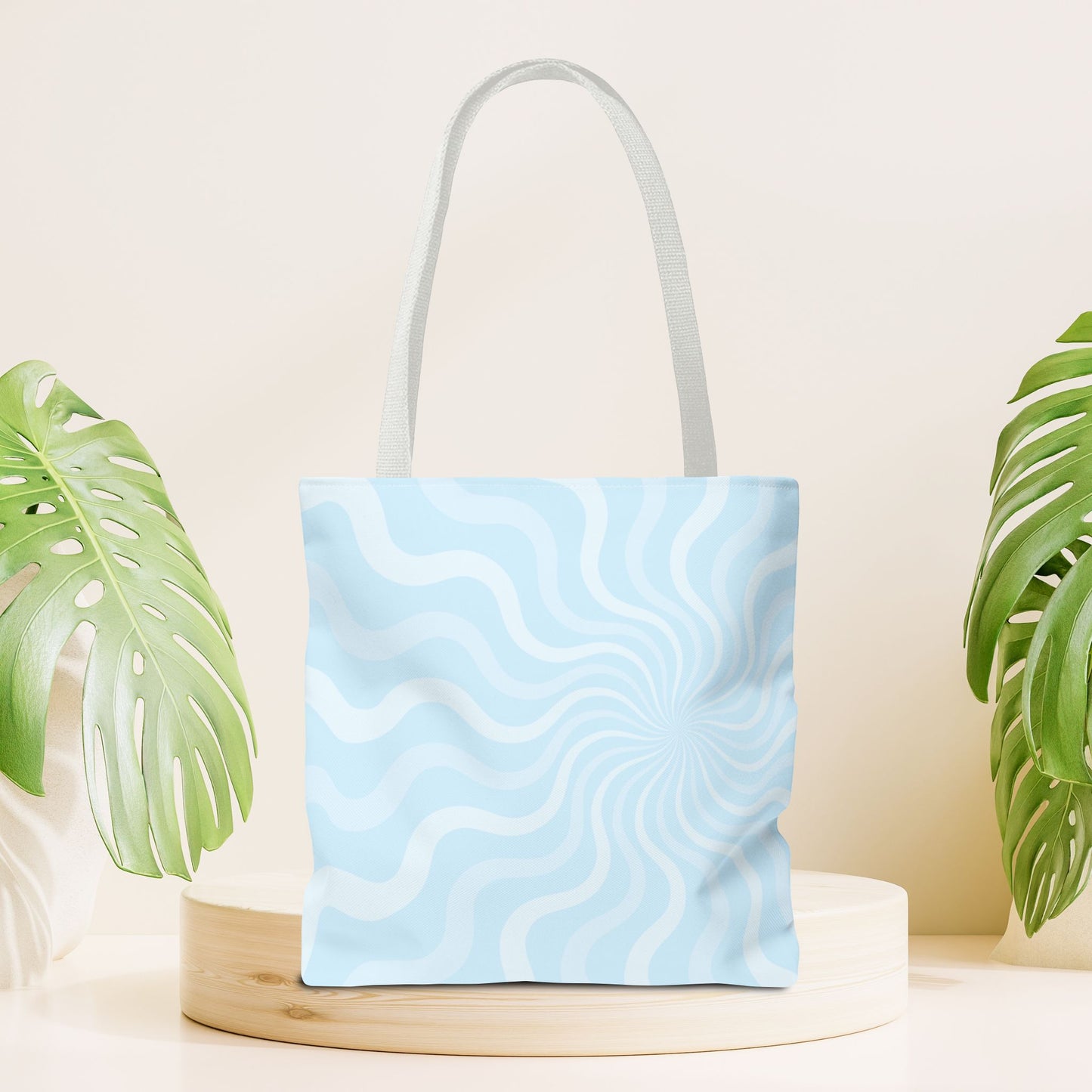 When You Go Through Deep Waters Tote Bag - Christian Tote Bag