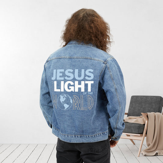 Jesus Rocks Jacket Christian Denim Jackets - Joyous Expression