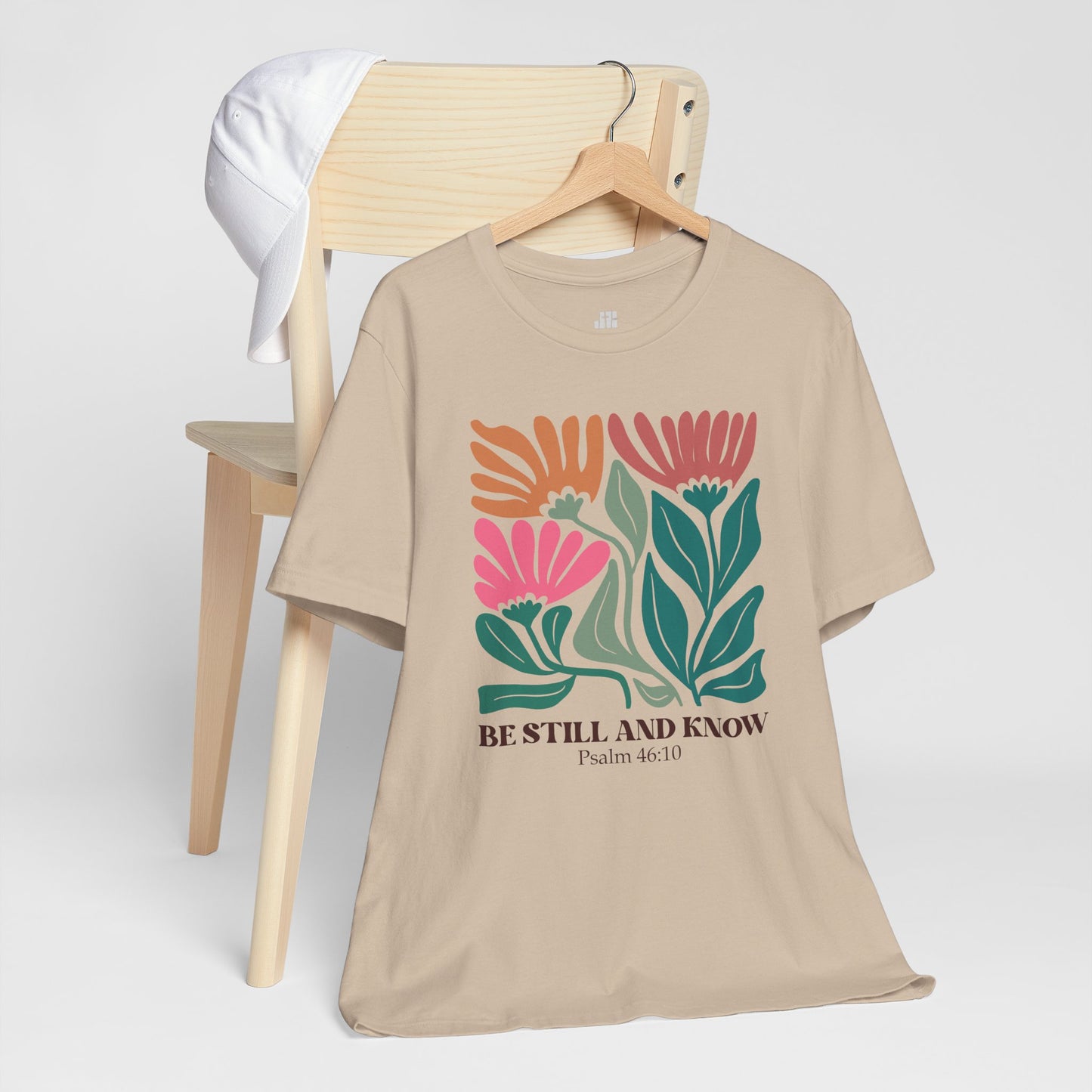 Be Still And Know Soft Cotton Tee - Holiday Christian Shirt