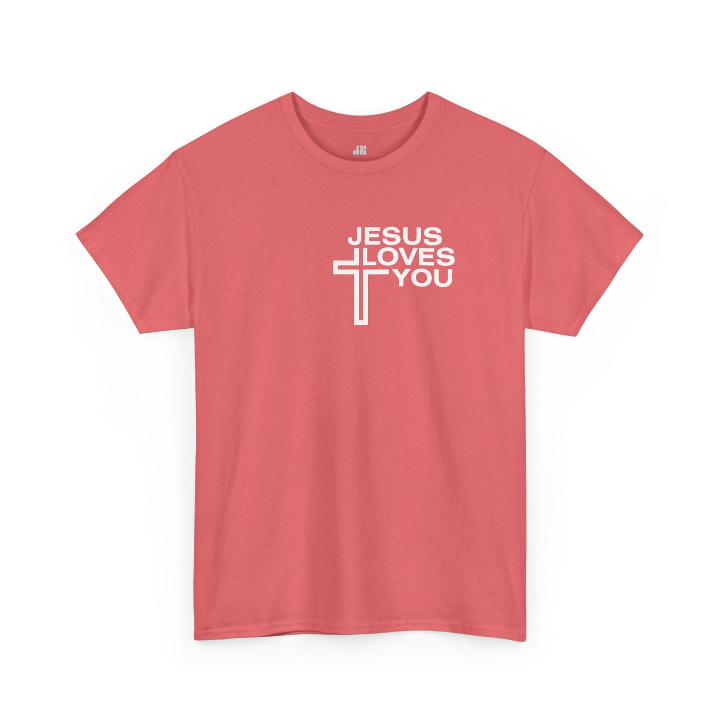 Jesus Loves You Heavy Cotton Tee