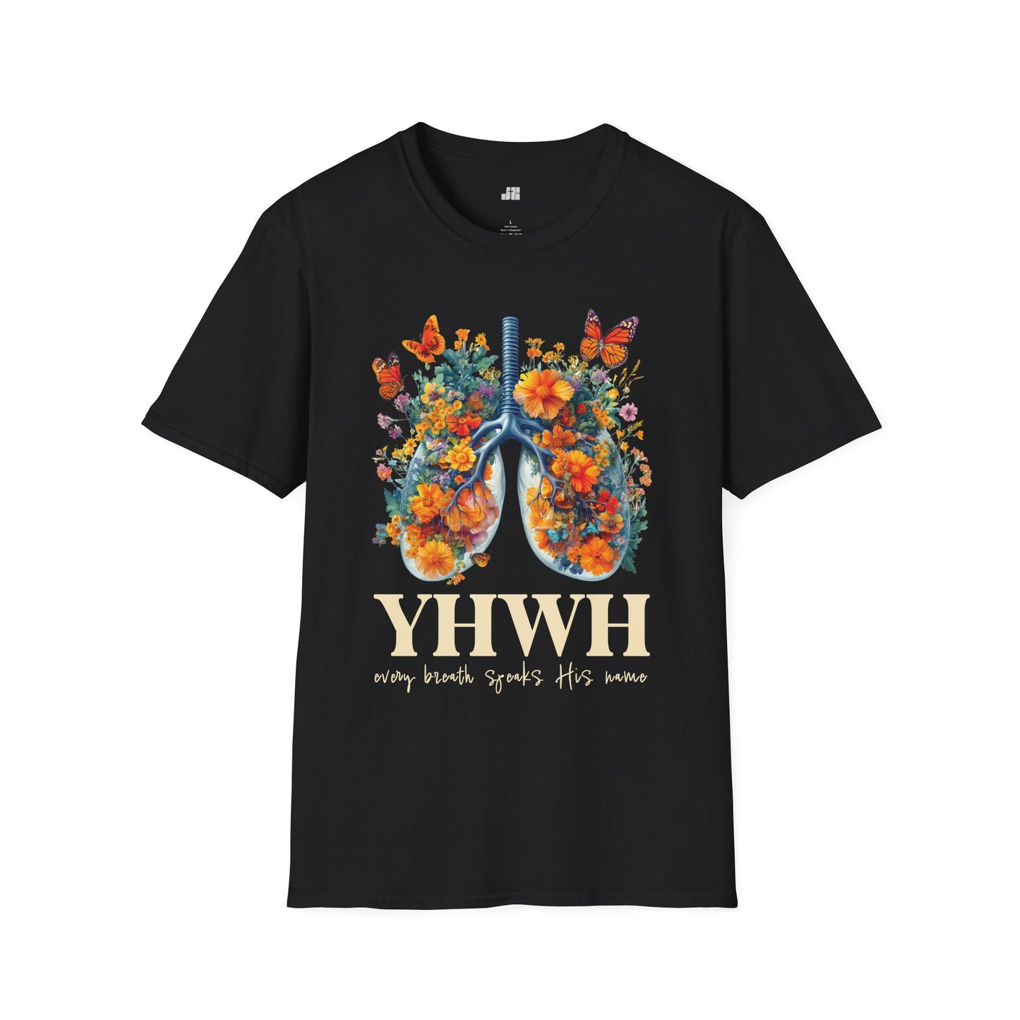 YHWY Every Breath Speaks His Name Softstyle T-shirt