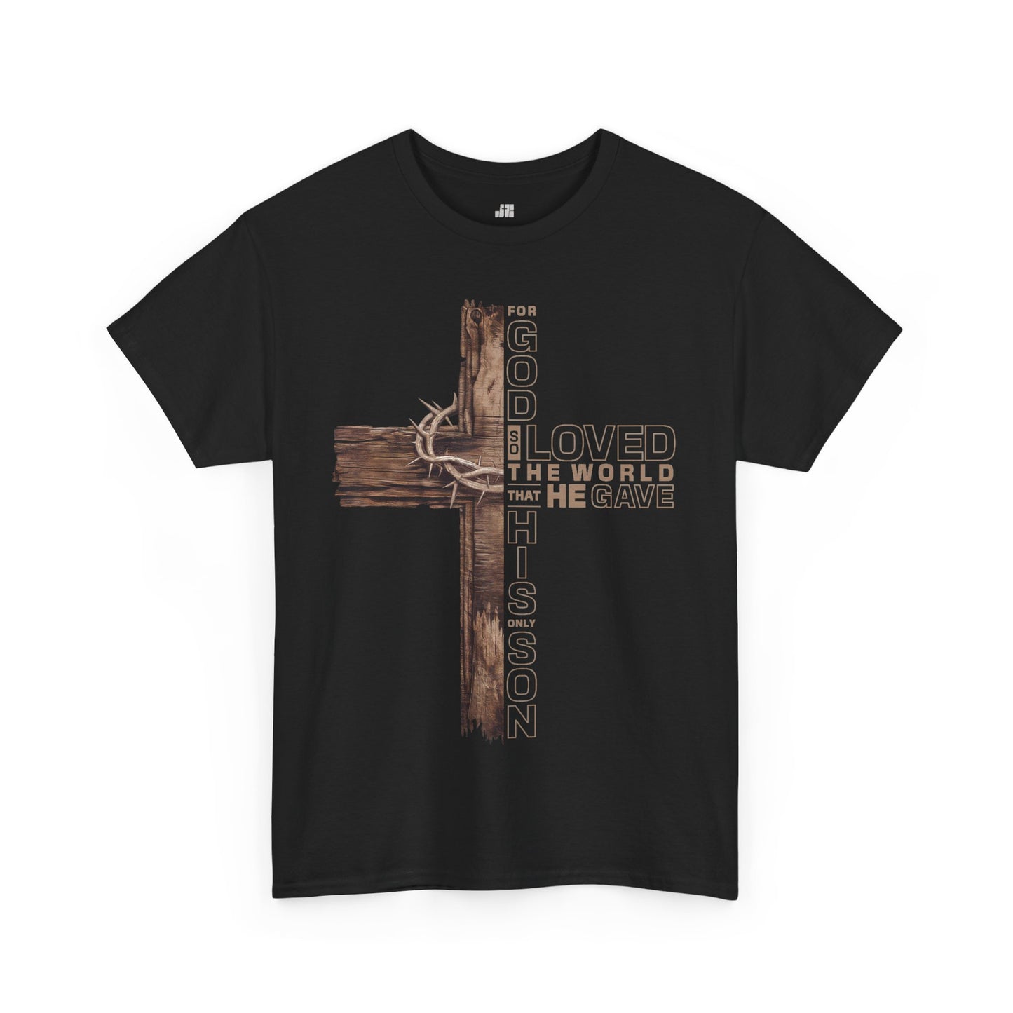 John 3:16 Heavy Cotton Tee
