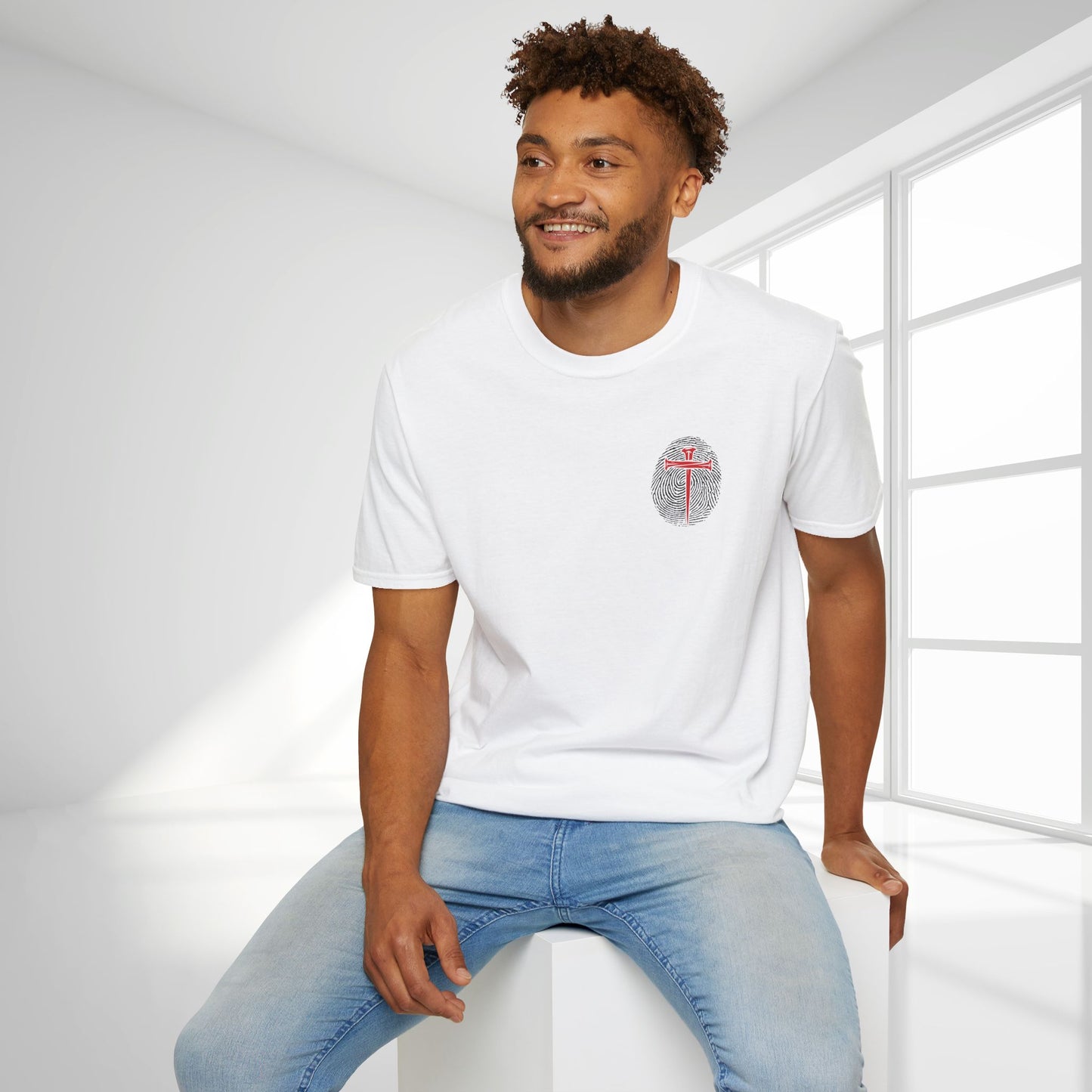 You Are Complete in Christ Softstyle T-shirt - 1 Corinthians 1:30