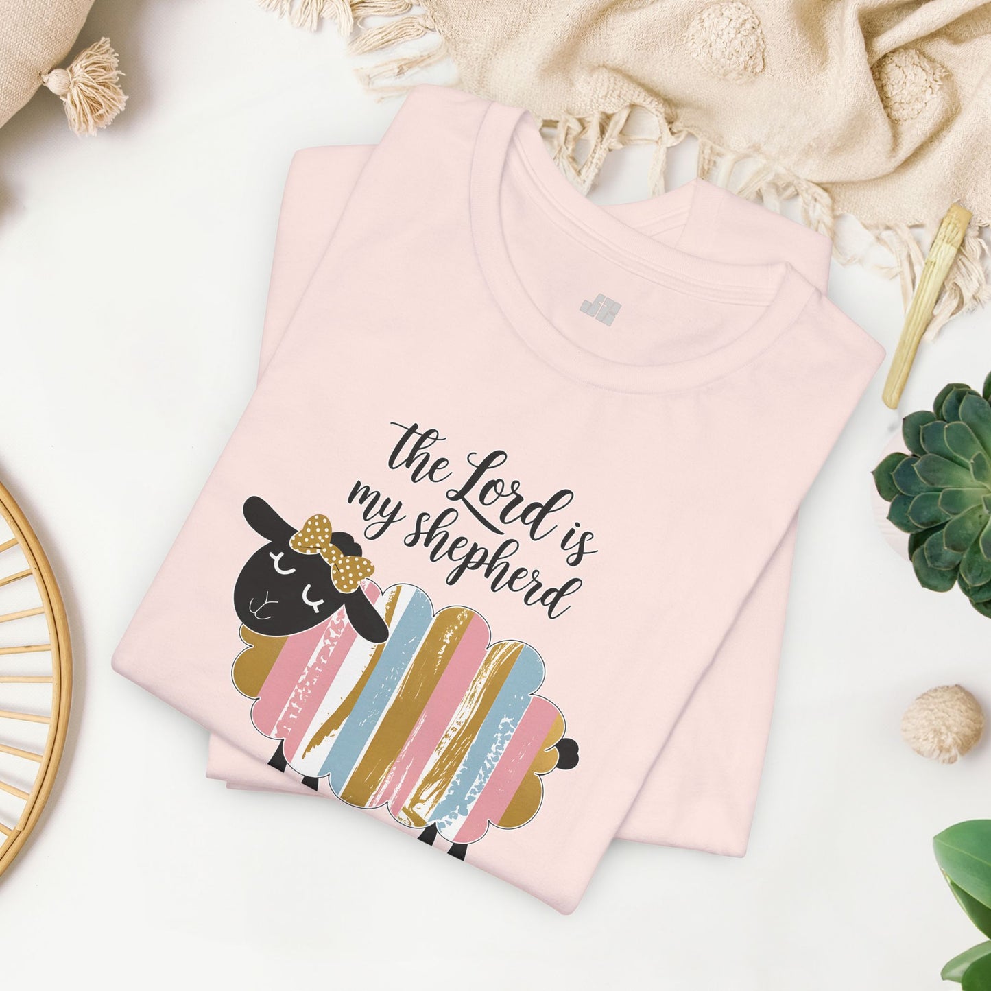 The Lord is My Shepherd Soft Cotton Tee