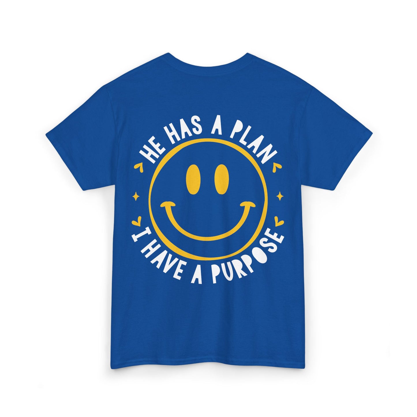 He Has a Plan, I Have a Purpose Heavy Cotton Tee