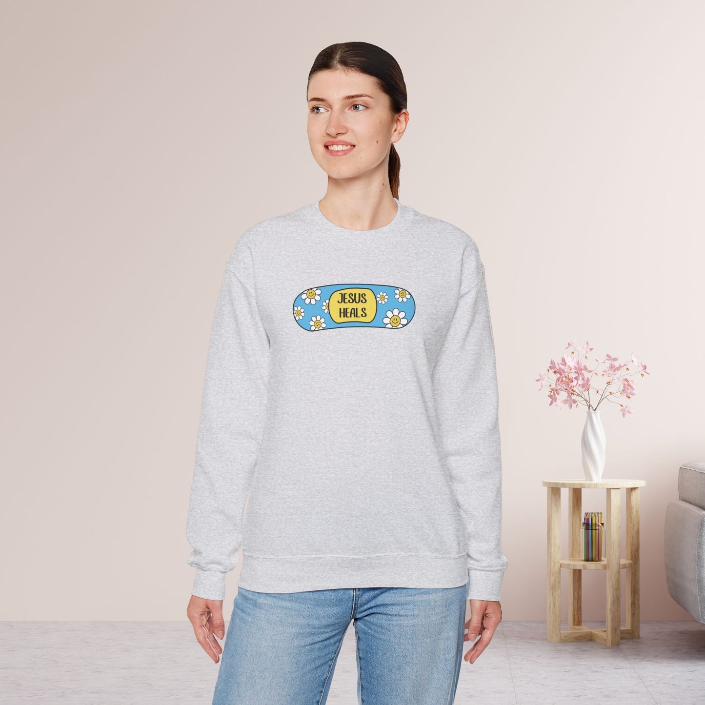 Jesus Heals Sweatshirt