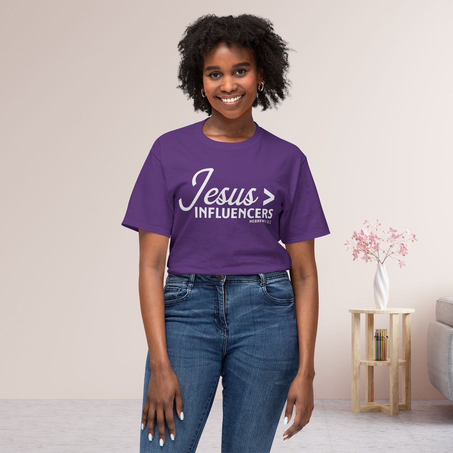 Jesus > Influencers Unisex HD Cotton Tee