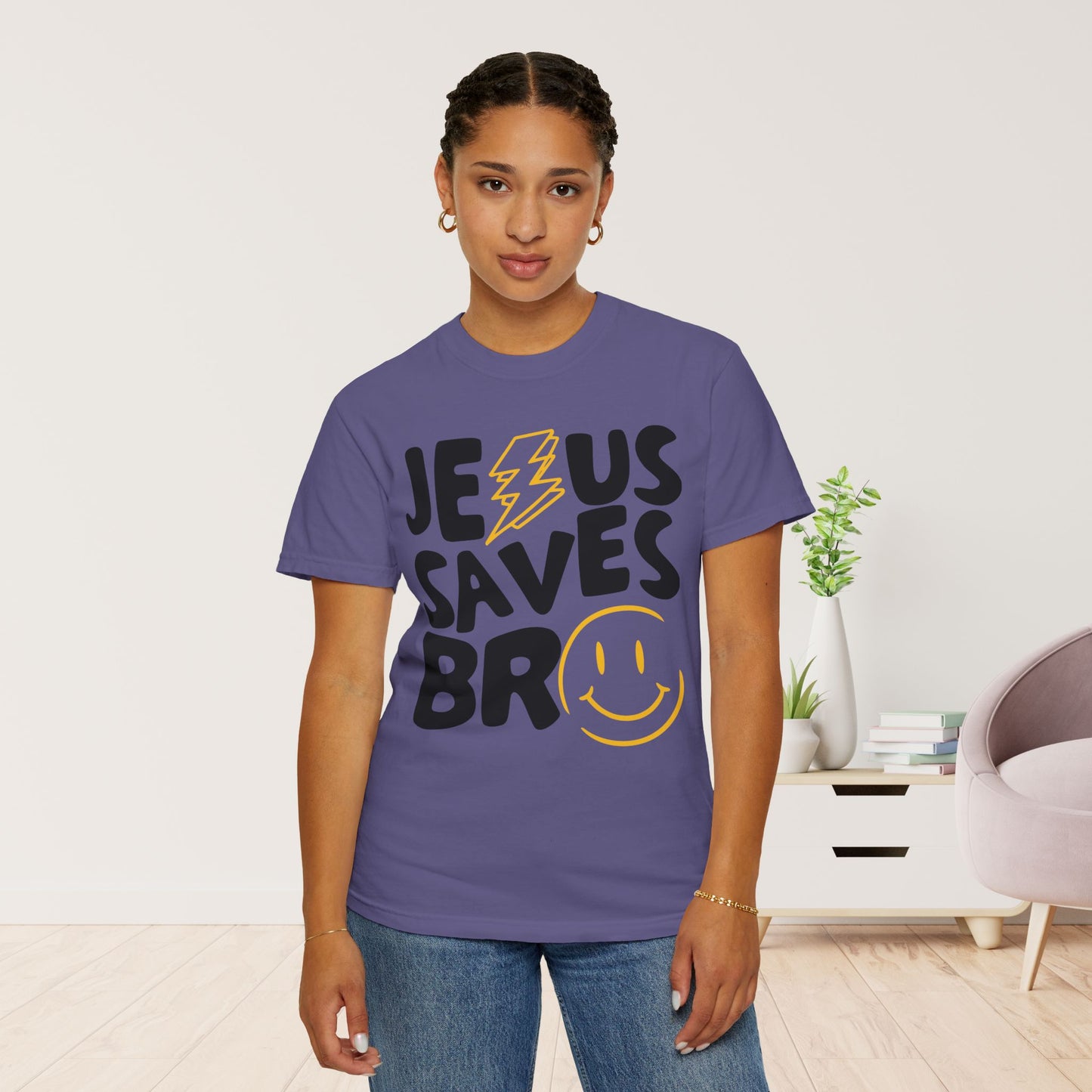 Jesus Saves Bro Comfort Colors Shirt