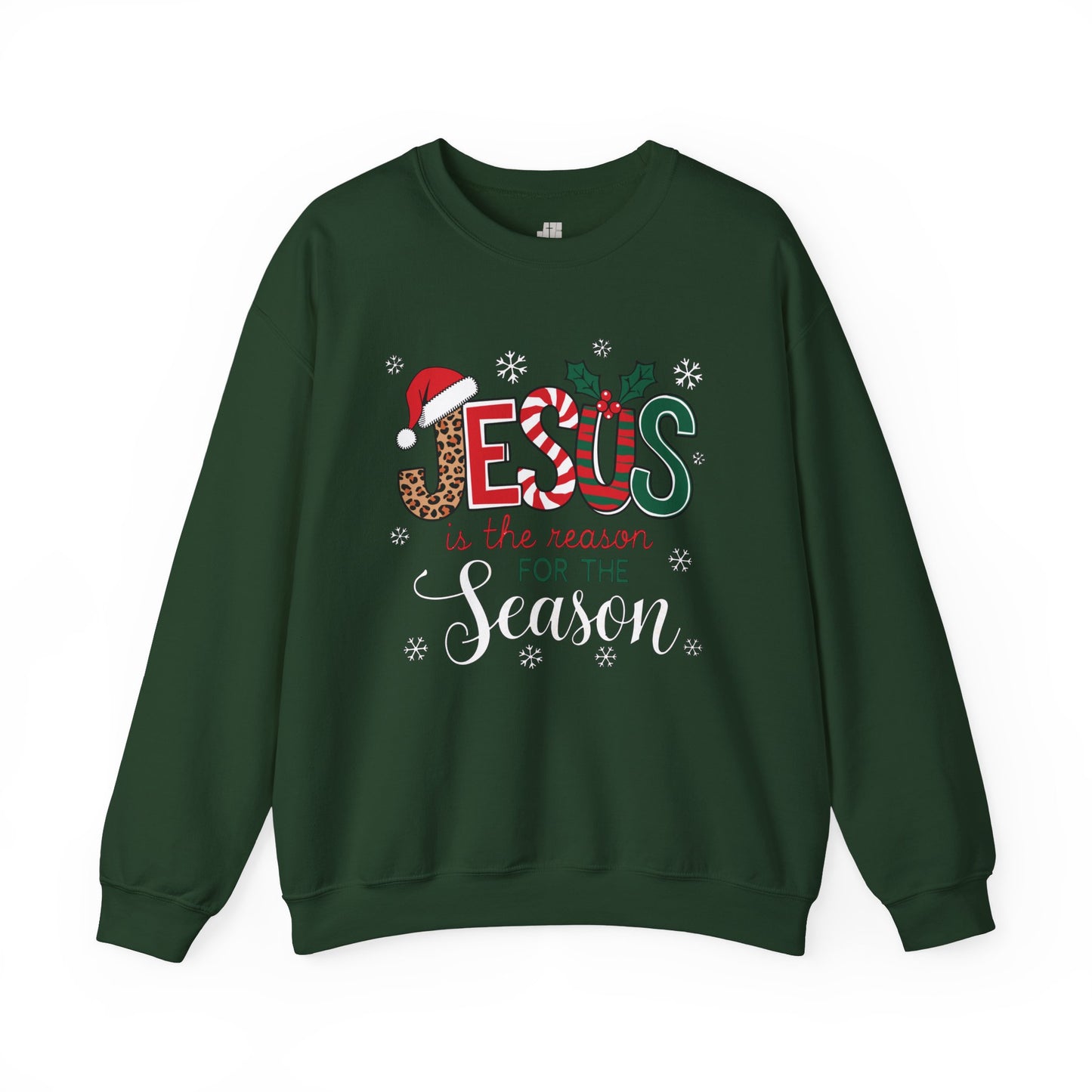 Jesus Is The Reason For The Season Christian Sweatshirt - Christmas Pullover