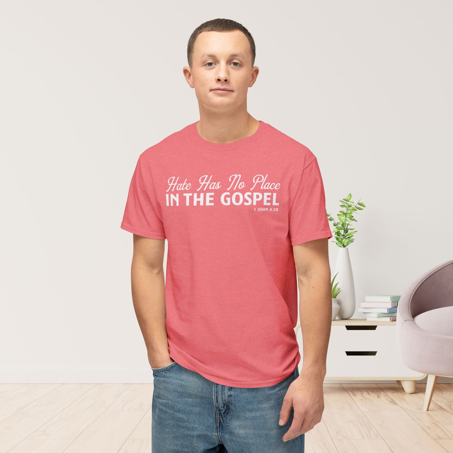 Hate Has No Place in the Gospel Unisex HD Cotton Tee