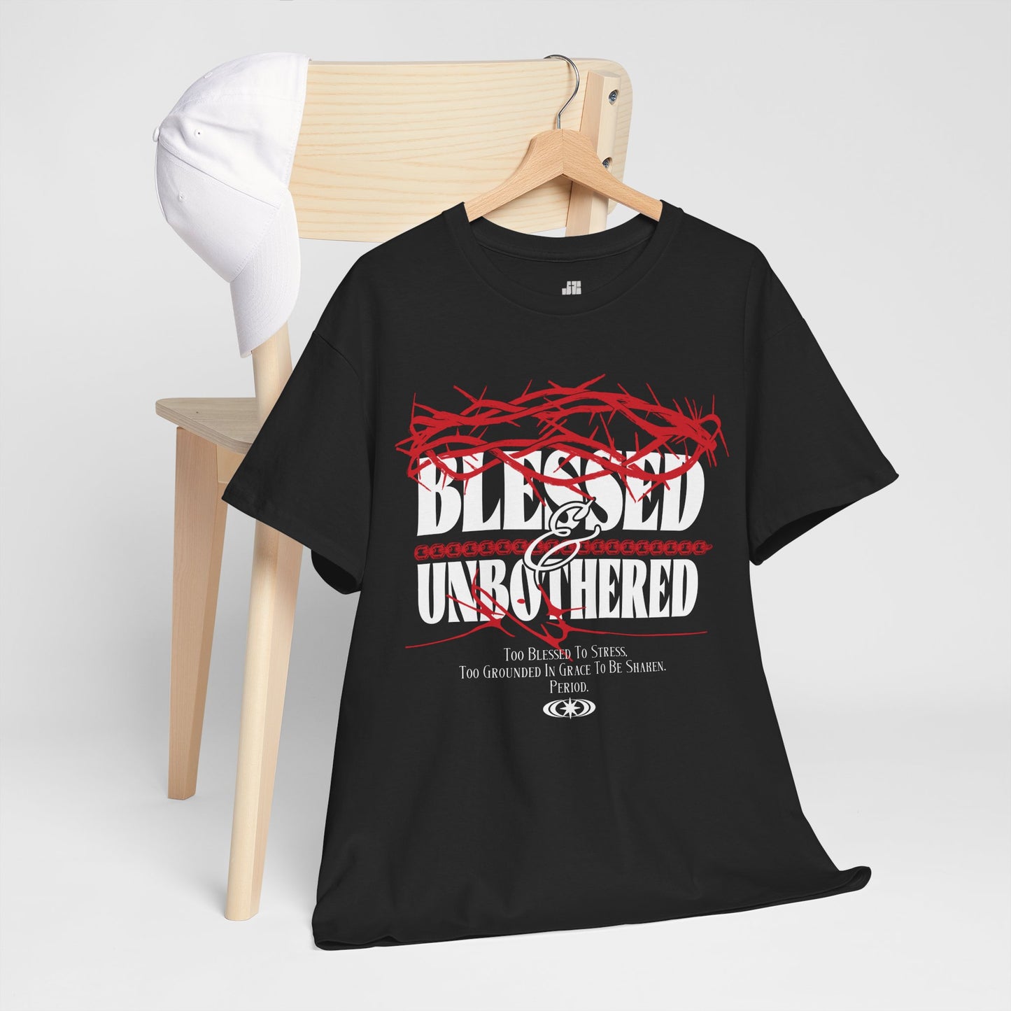 Blessed & Unbothered Heavy Cotton Tee