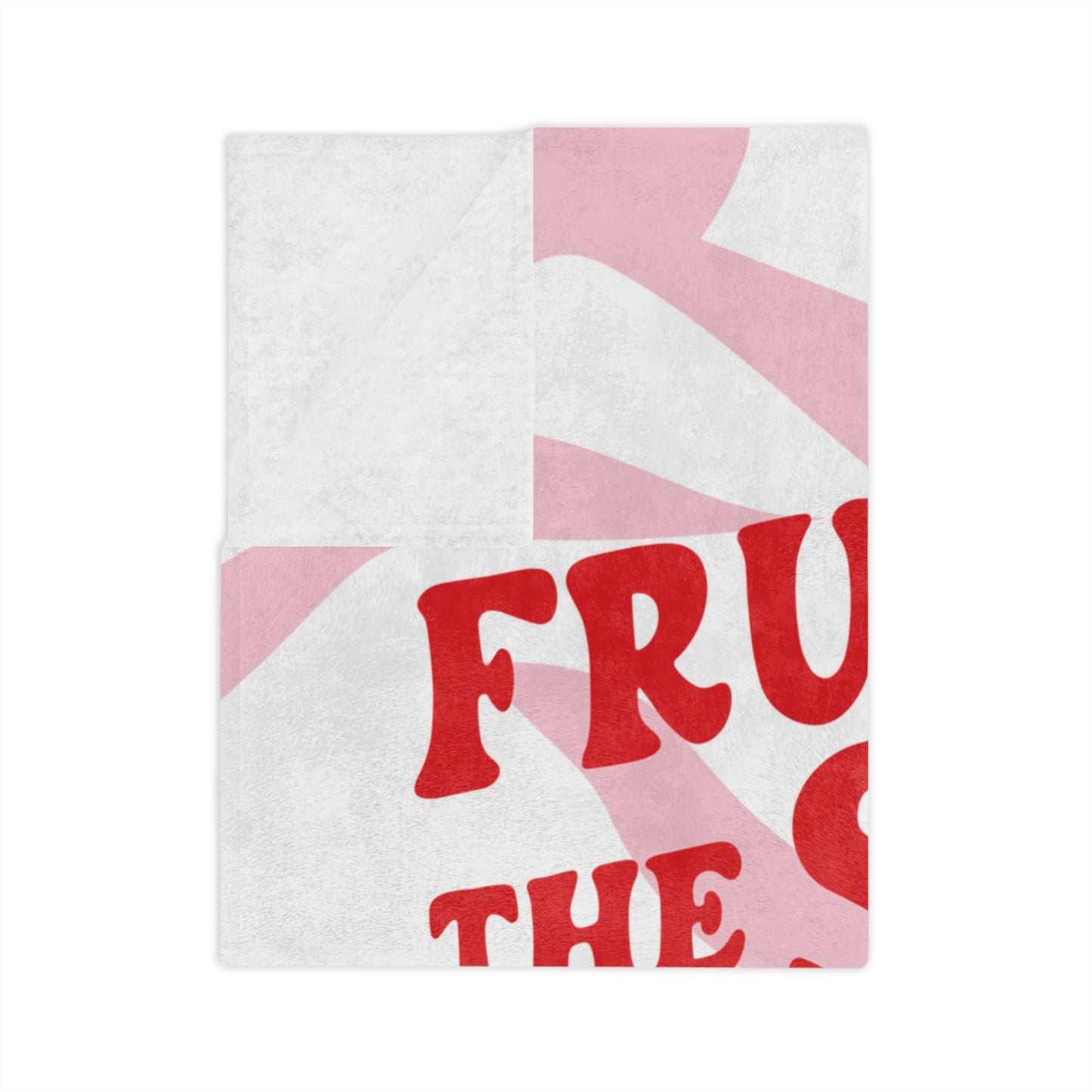 Fruit of the Spirit Velveteen Microfiber Blanket