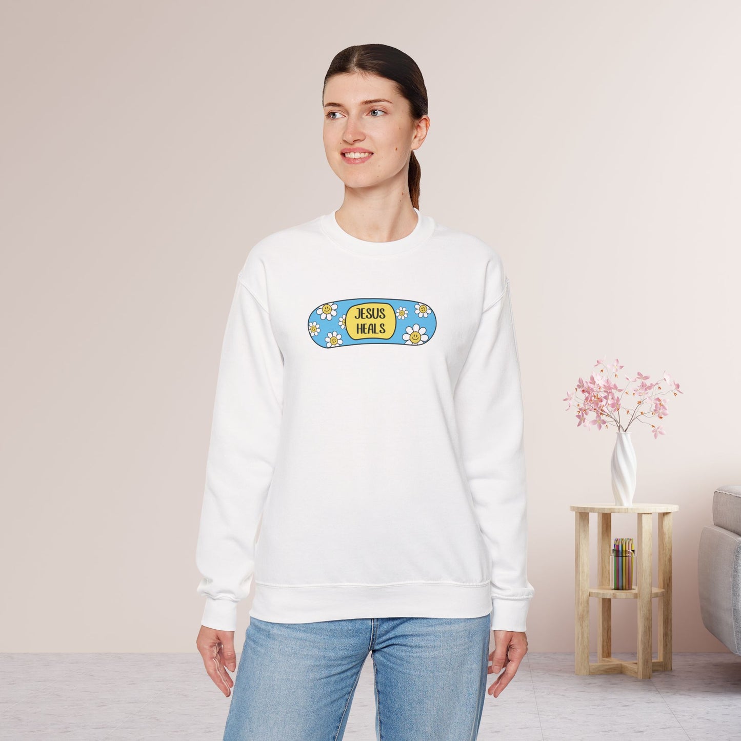 Jesus Heals Sweatshirt