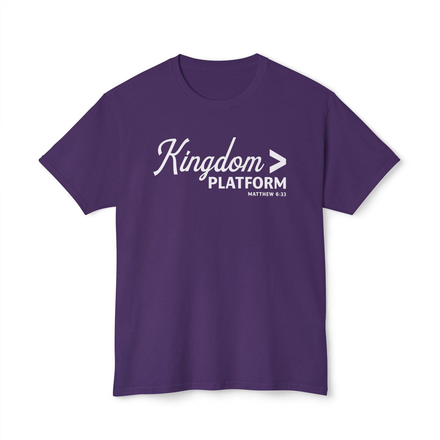 Kingdom > Platform Unisex HD Cotton Tee