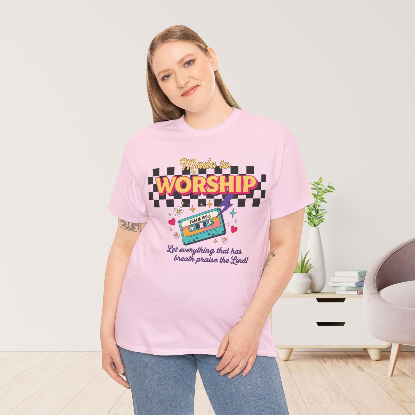 Made to Worship Heavy Cotton Tee