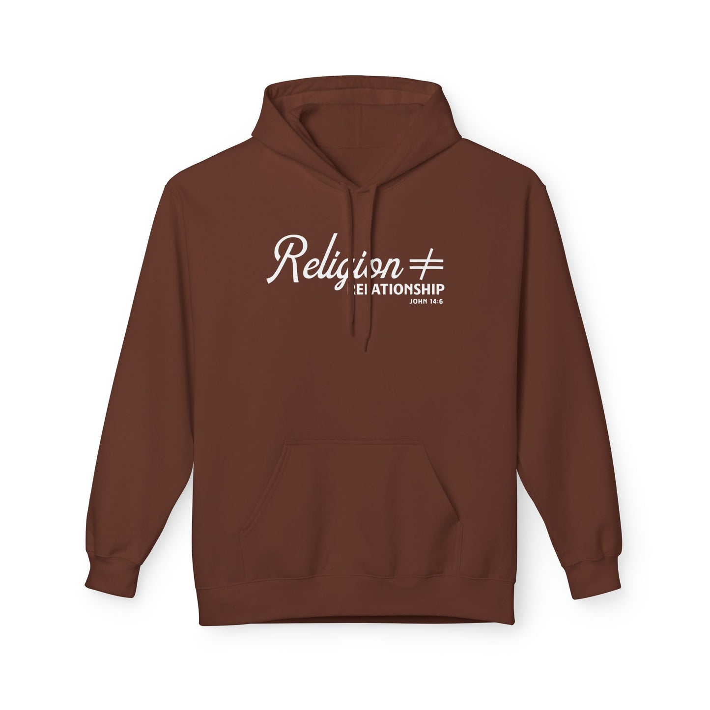 Religion ≠ Relationship Unisex Midweight Hoodie