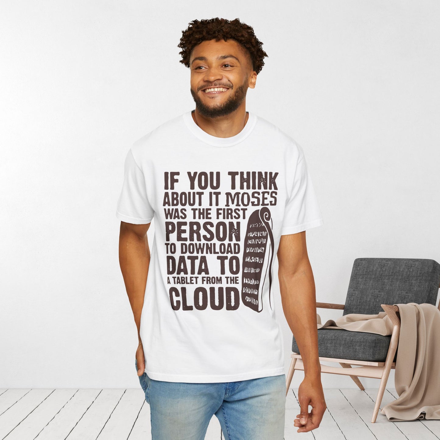 Divine Download Comfort Colors Shirt