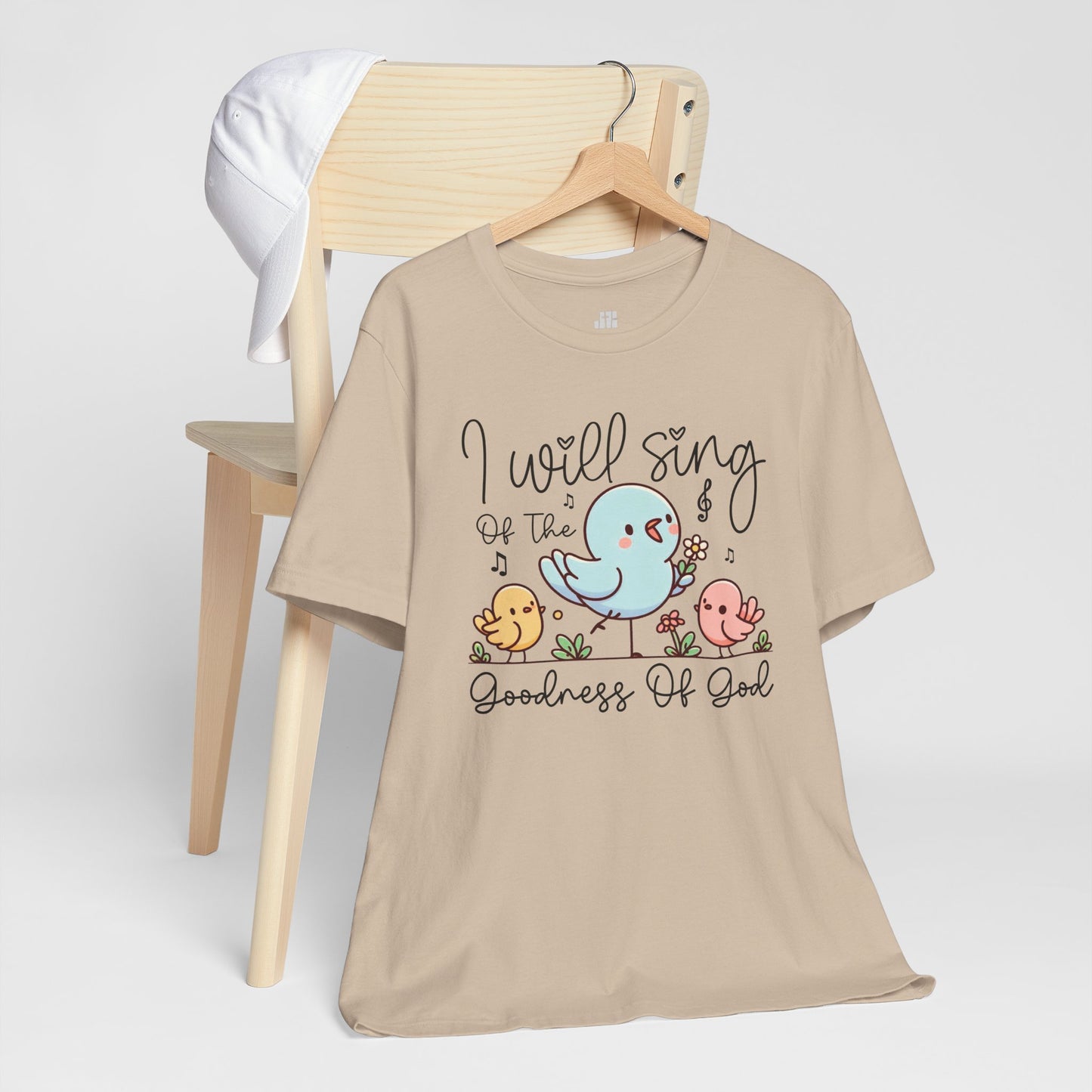I Will Sing of the Goodness of God Soft Cotton Tee