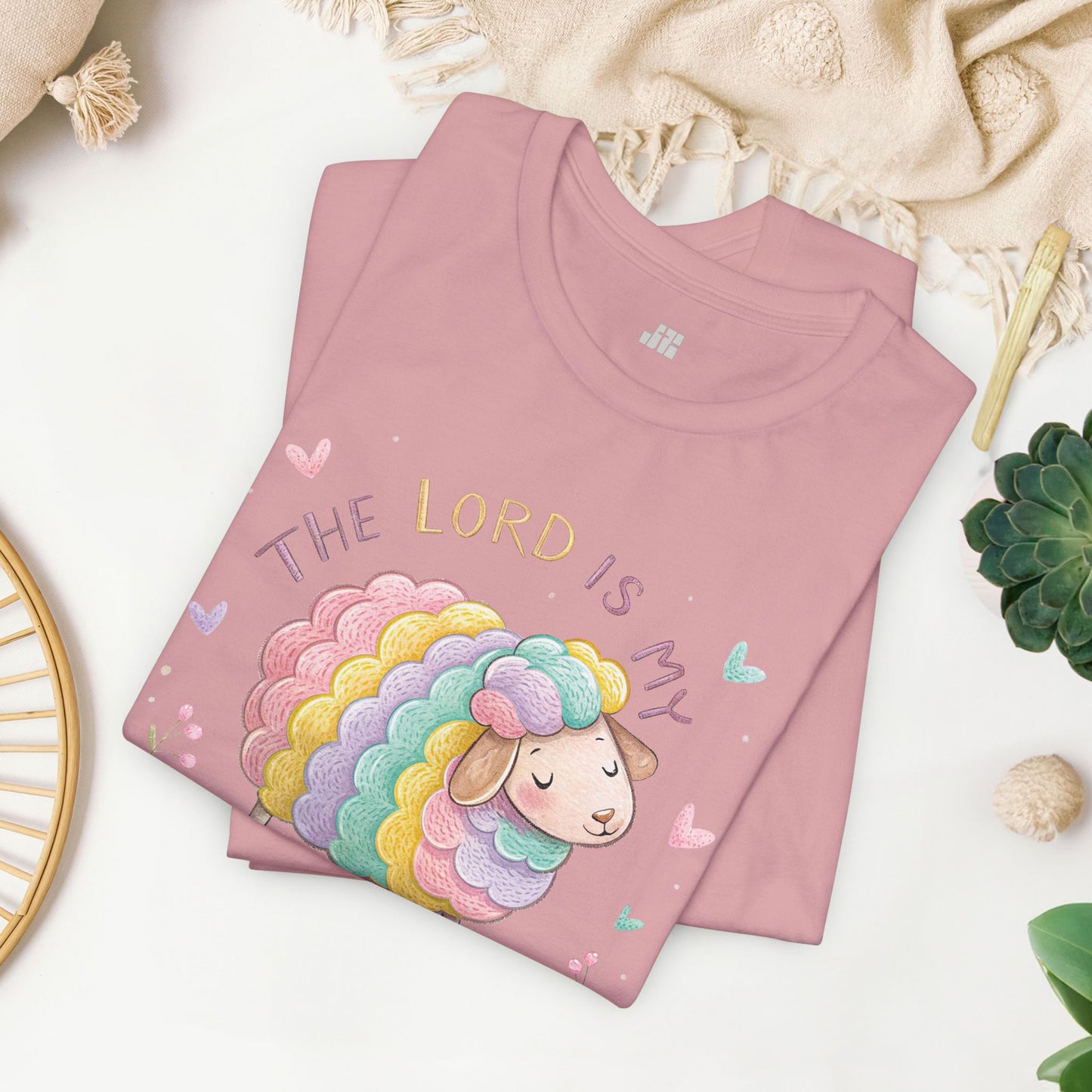 The Lord is My Shepherd Soft Cotton Tee