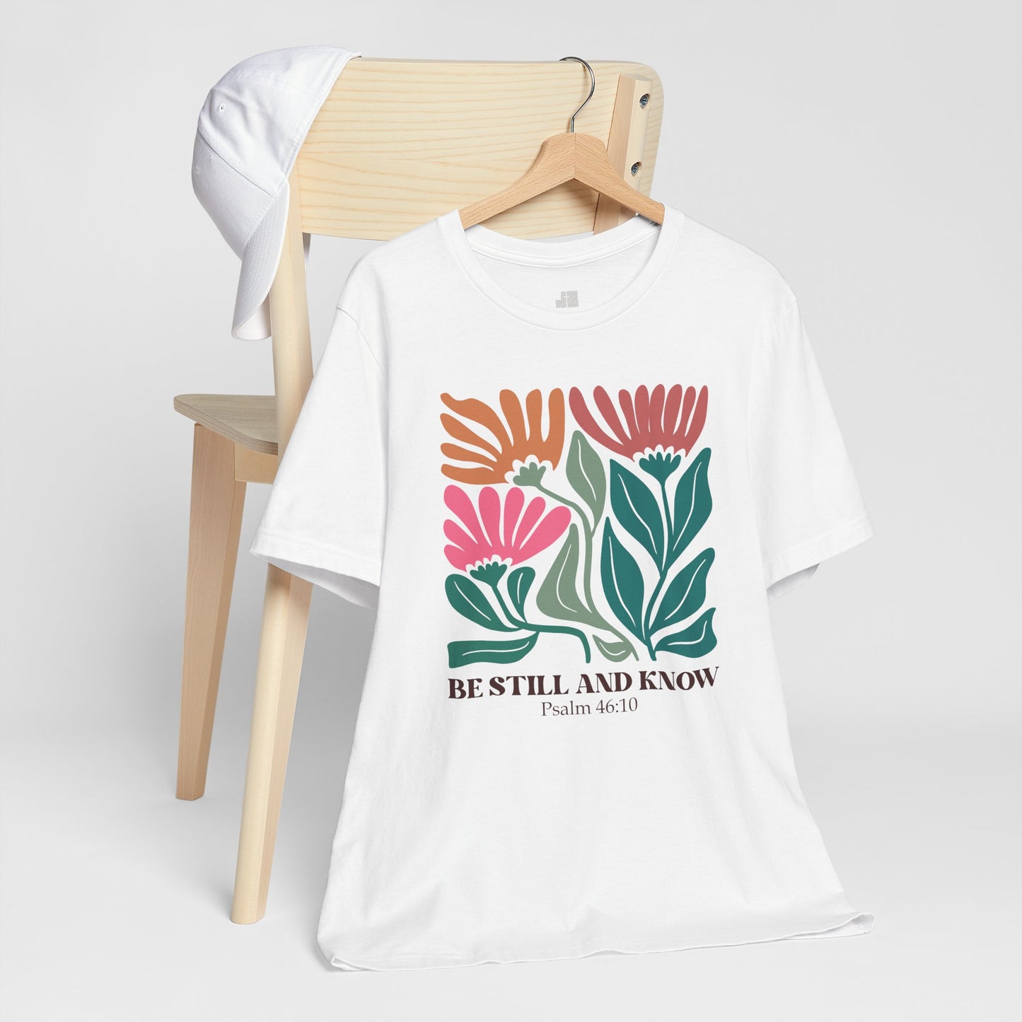 Be Still And Know Soft Cotton Tee - Holiday Christian Shirt