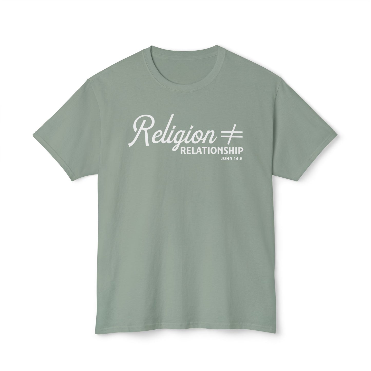 Religion ≠ Relationship Unisex HD Cotton Tee