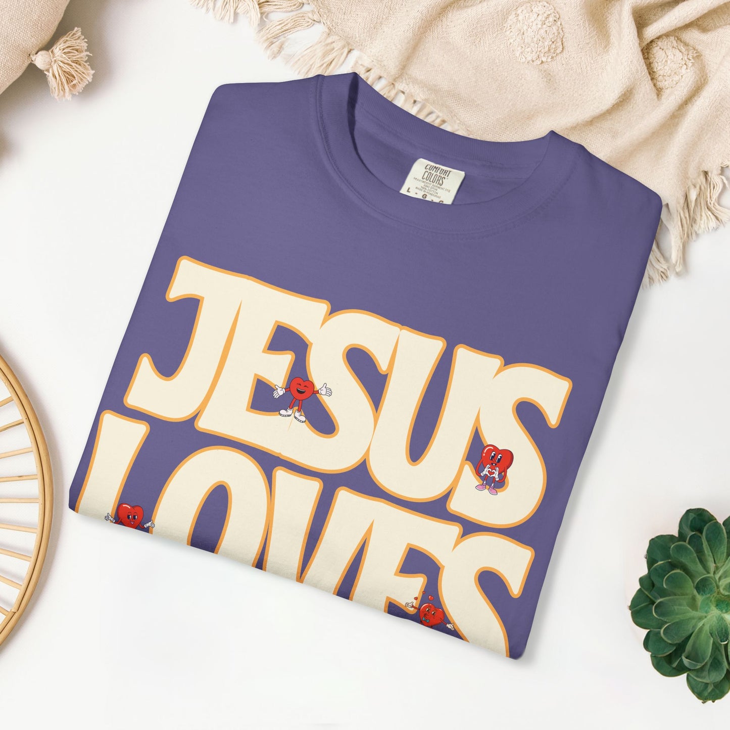 Jesus Loves You Comfort Colors Shirt