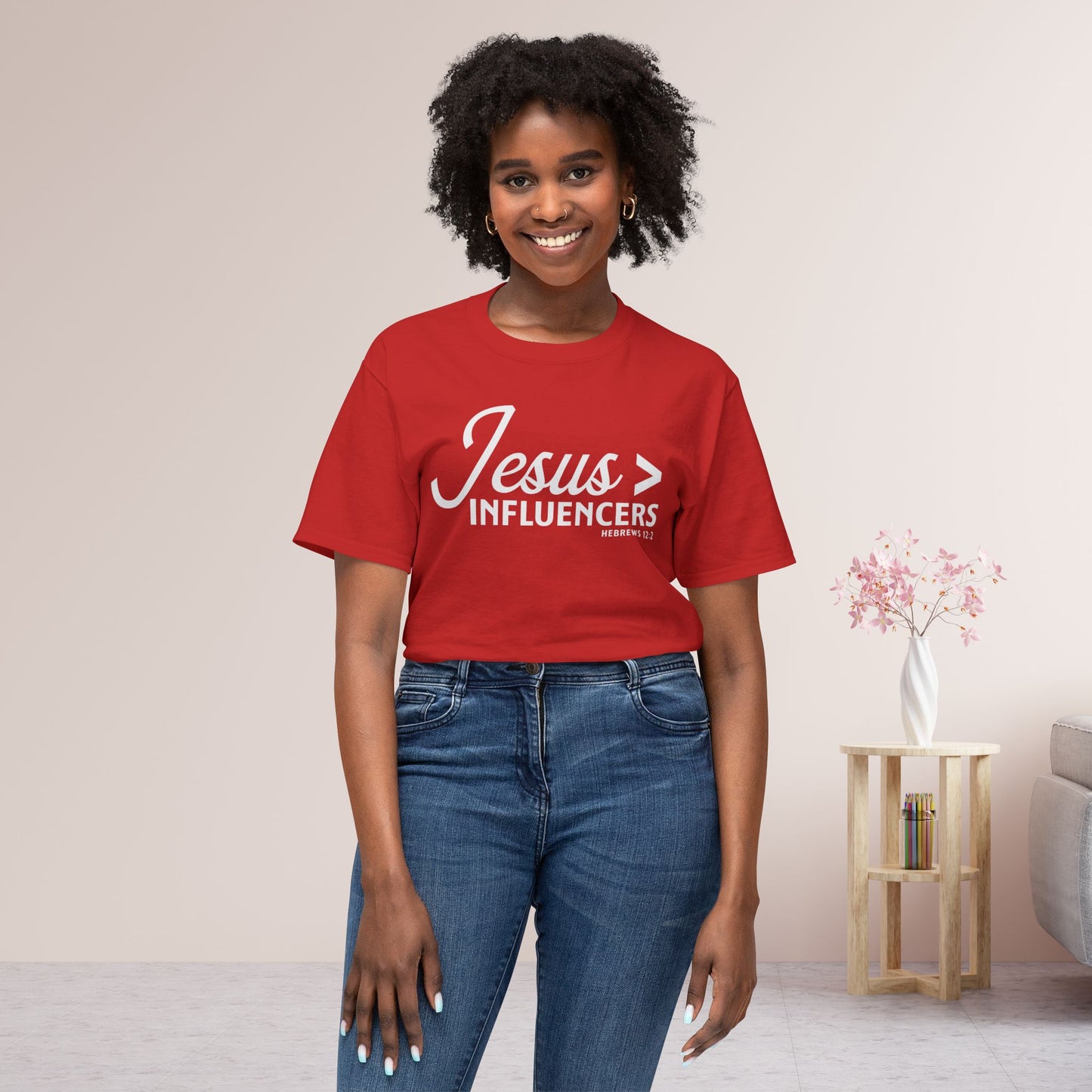 Jesus > Influencers Unisex HD Cotton Tee