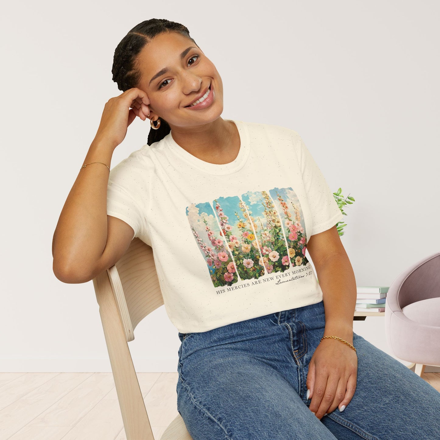 His Mercies are New Every Morning Softstyle T-shirt