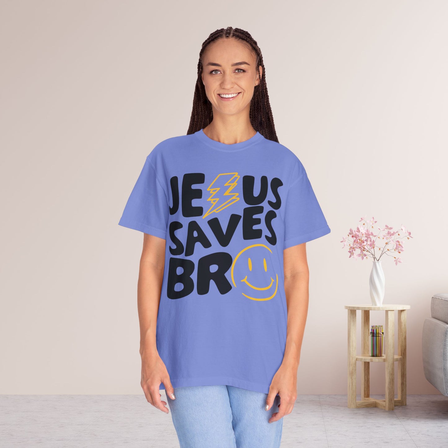 Jesus Saves Bro Comfort Colors Shirt