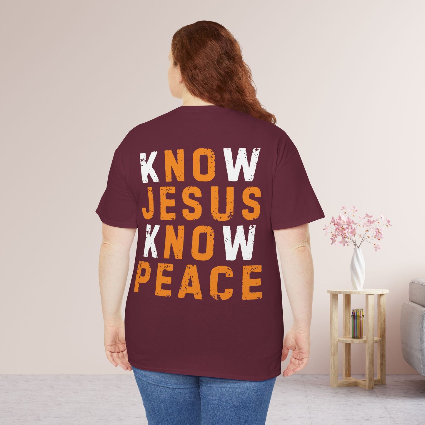Jesus is Peace Heavy Cotton Tee