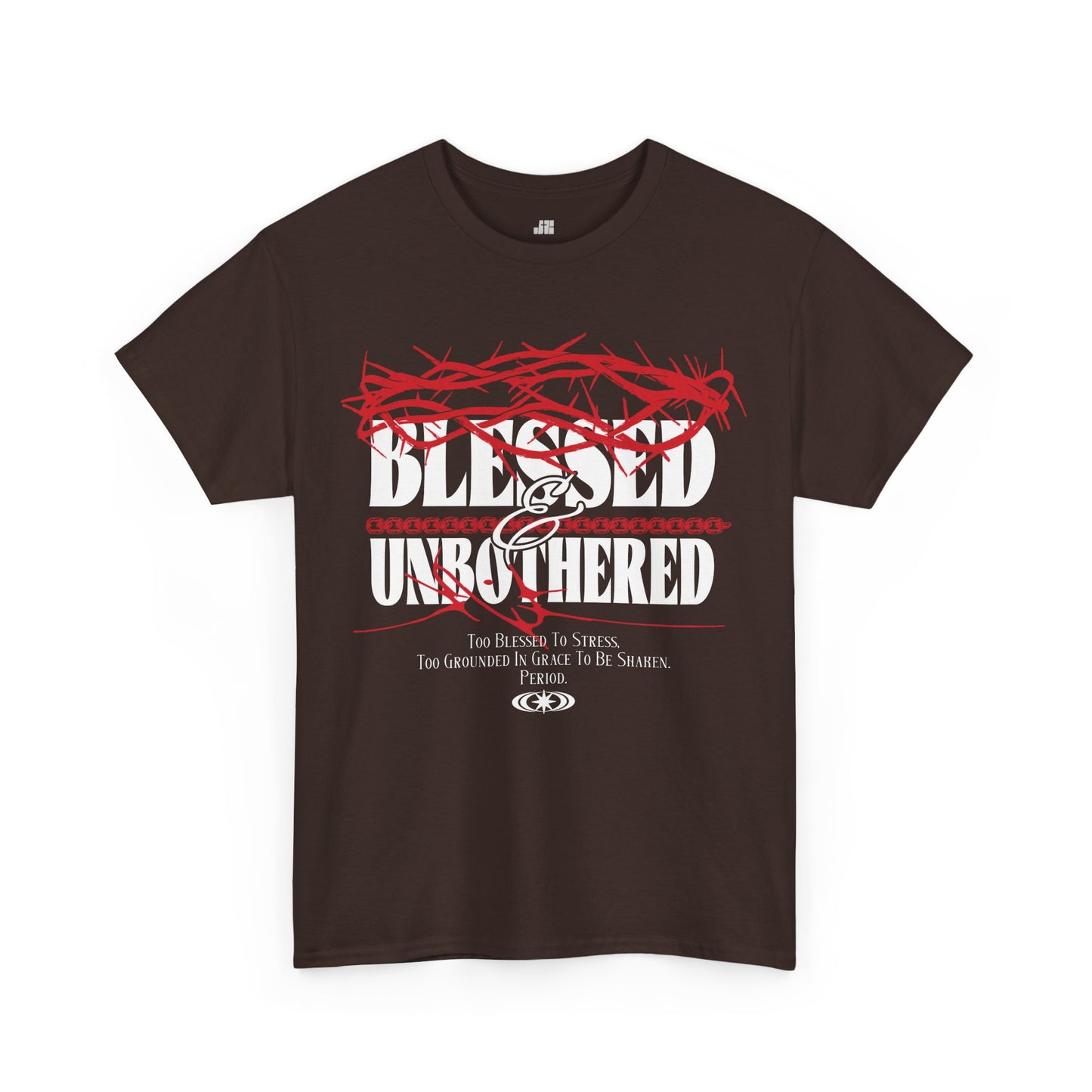 Blessed & Unbothered Heavy Cotton Tee