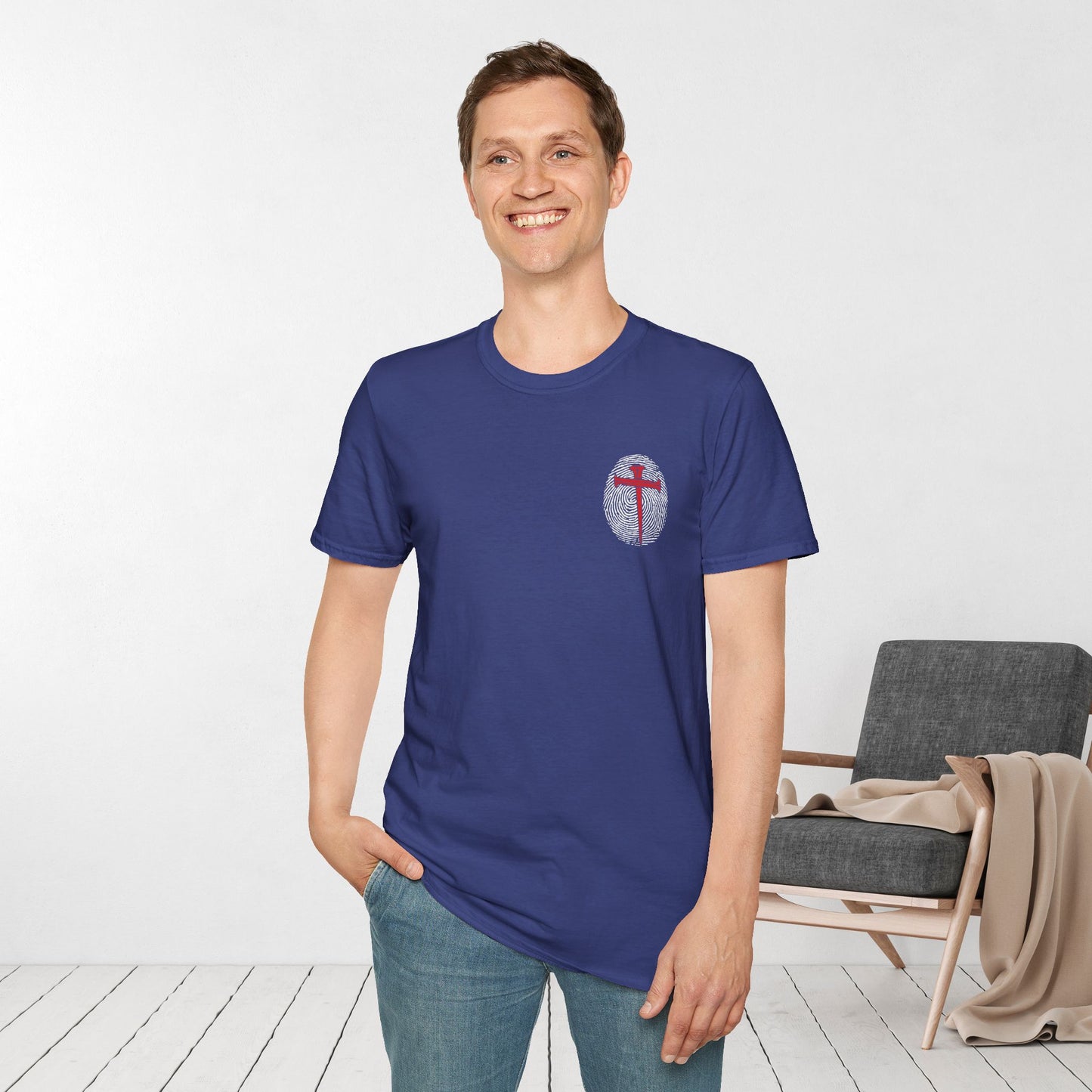 You Are Complete in Christ Softstyle T-shirt - 1 Corinthians 1:30