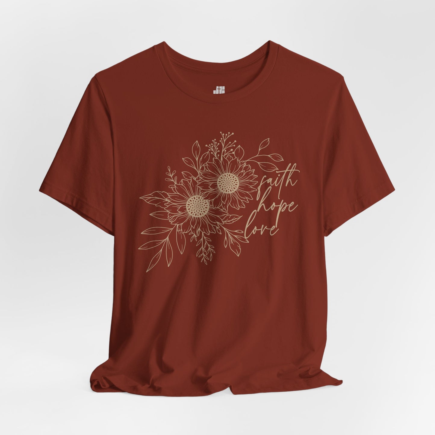 Faith Hope Love Soft Cotton Tee