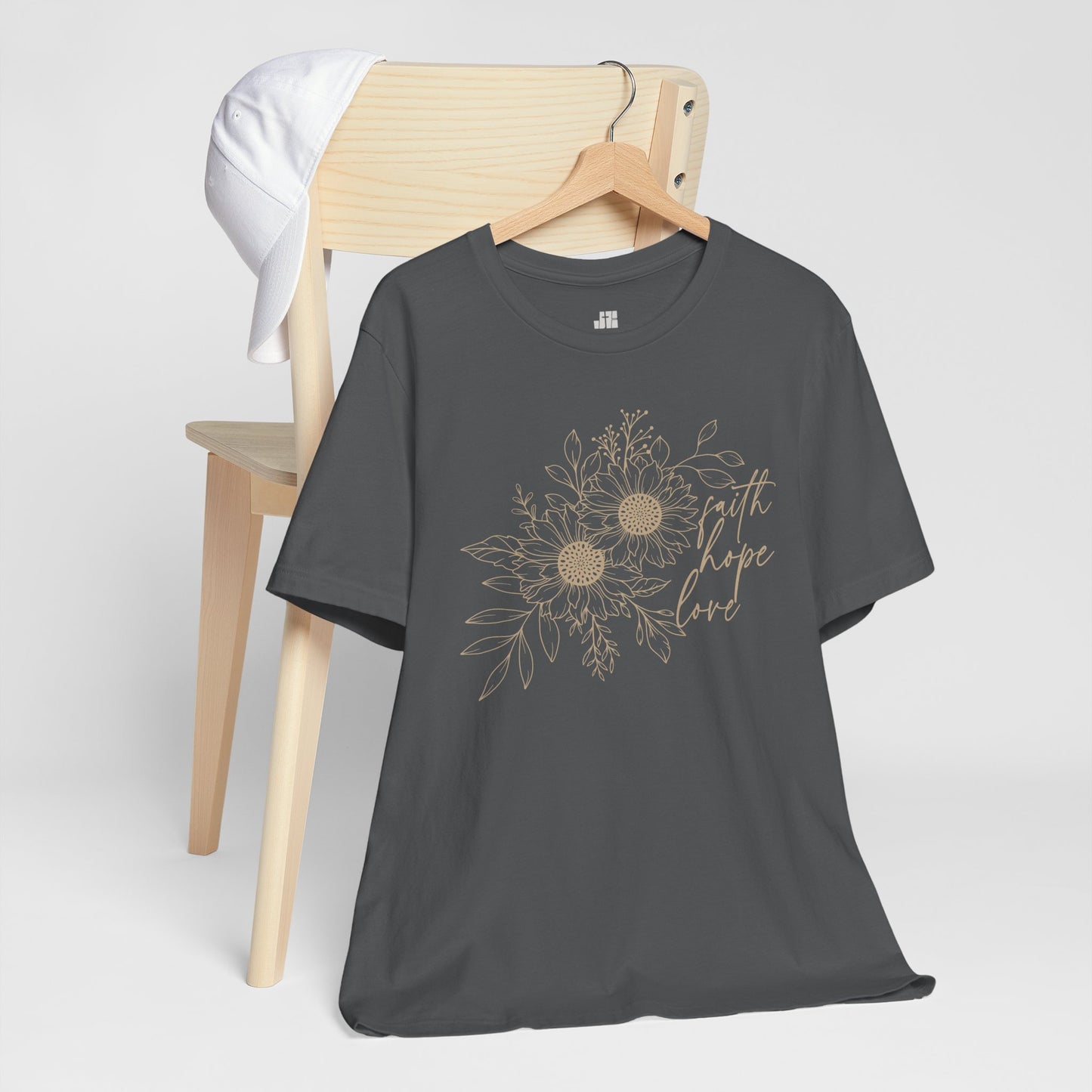 Faith Hope Love Soft Cotton Tee