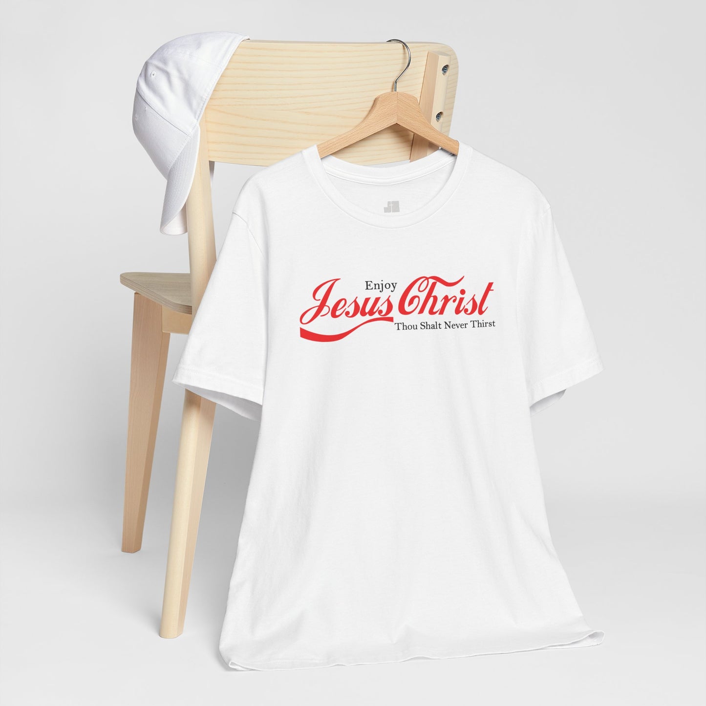 Enjoy Jesus Christ Soft Cotton Tee - John 4:14