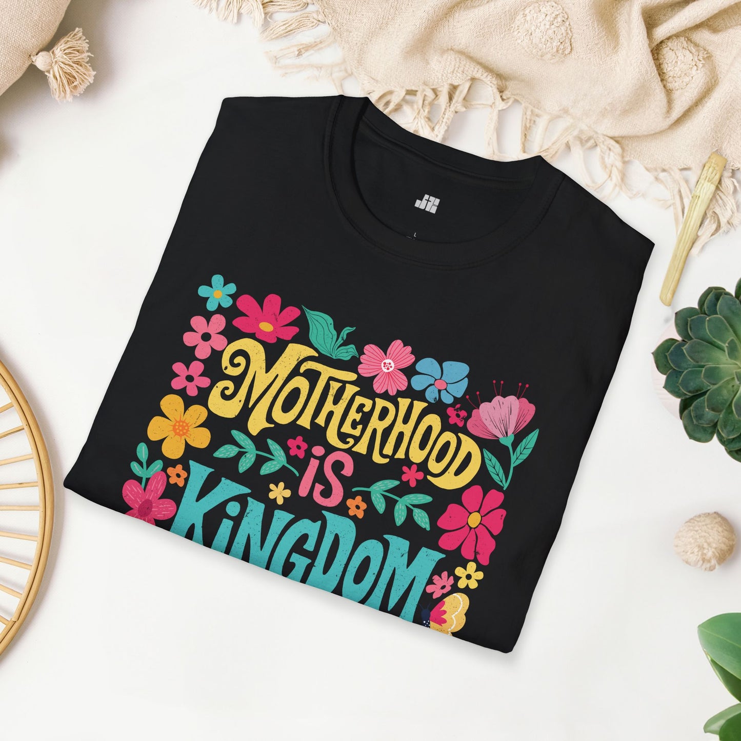 Motherhood is Kingdom Work Softstyle T-shirt