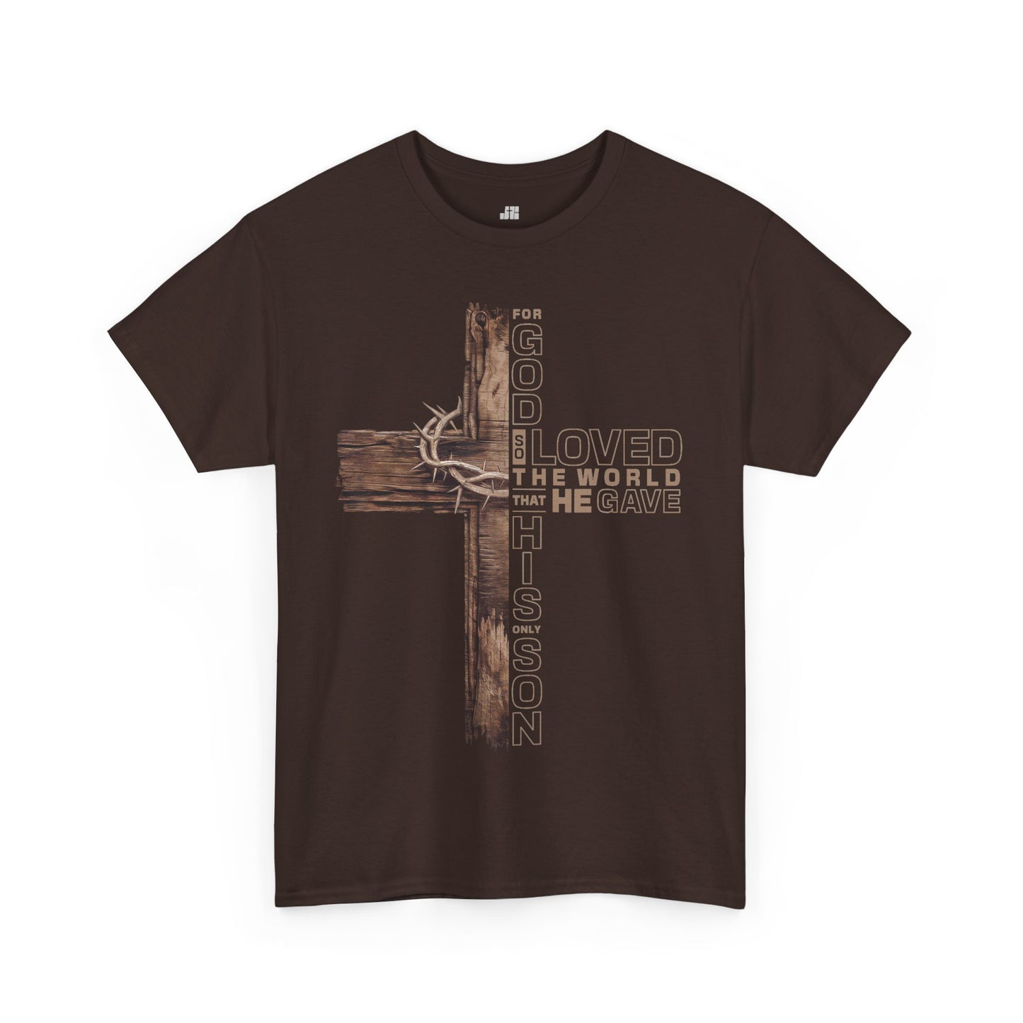 John 3:16 Heavy Cotton Tee