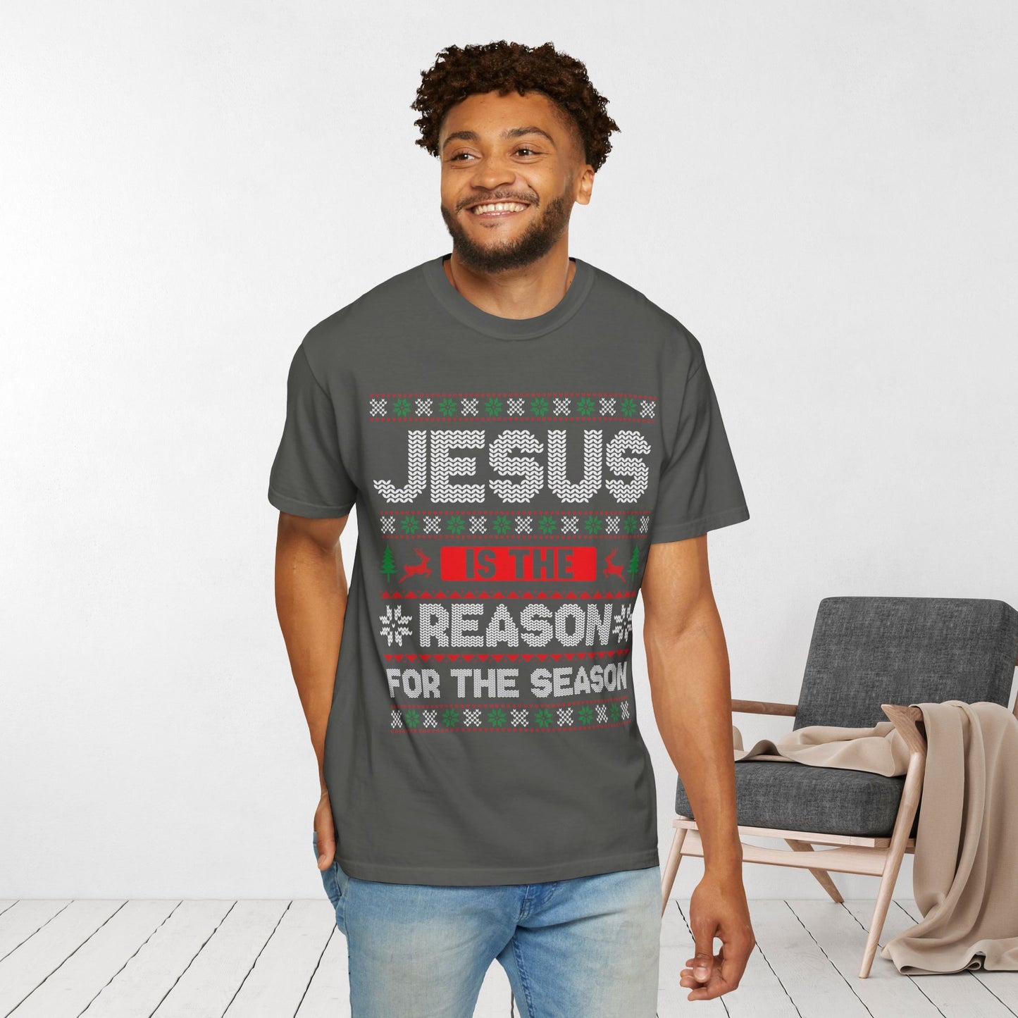 Jesus Is The Reason For The Season Comfort Colors Shirt