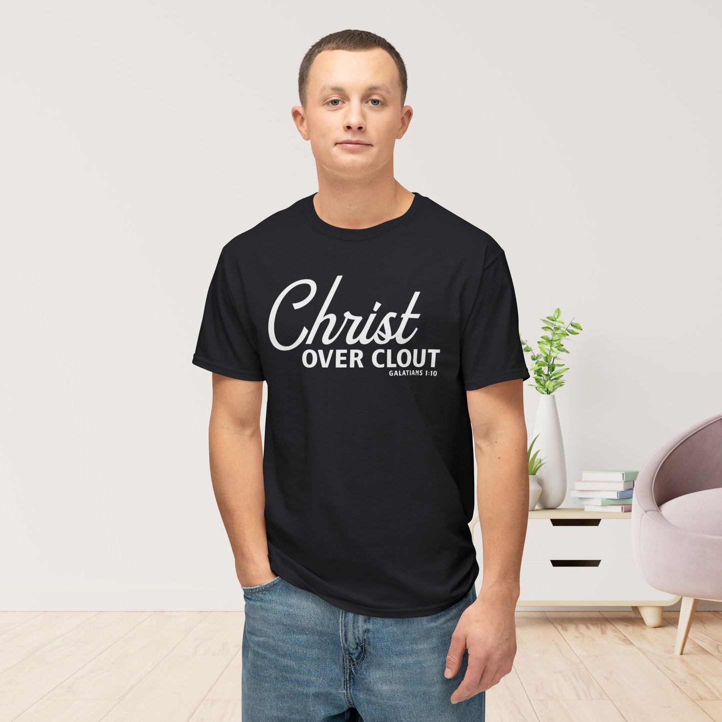 Christ Over Clout Unisex HD Cotton Tee