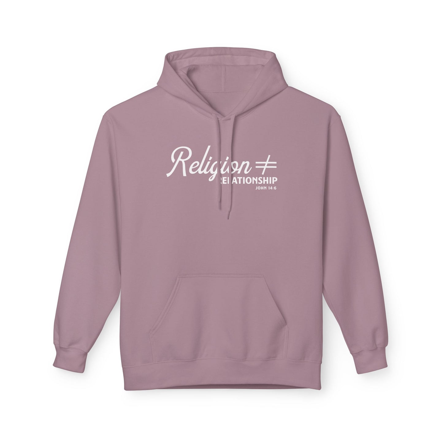 Religion ≠ Relationship Unisex Midweight Hoodie