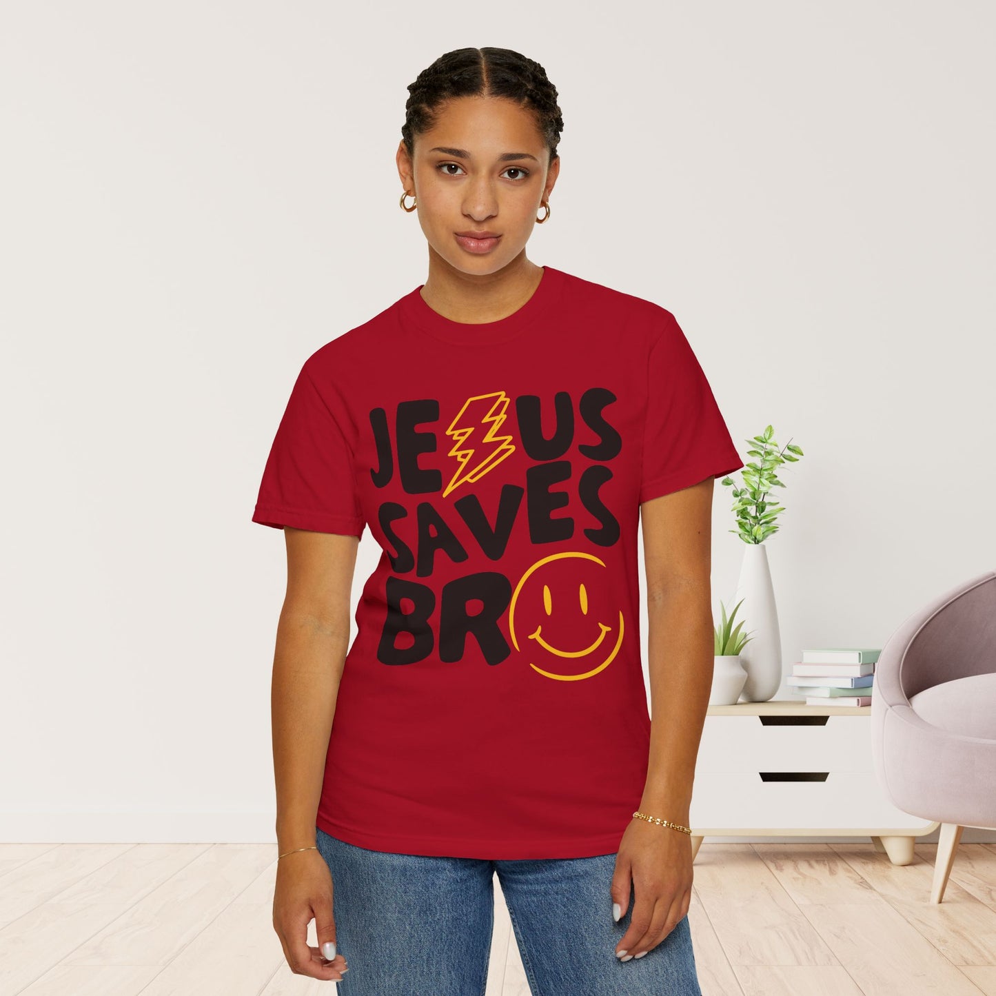 Jesus Saves Bro Comfort Colors Shirt