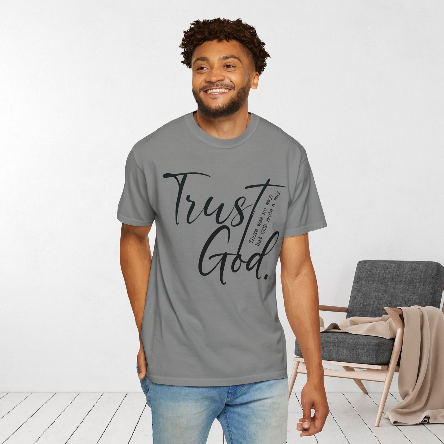 Trust God Comfort Colors Shirt
