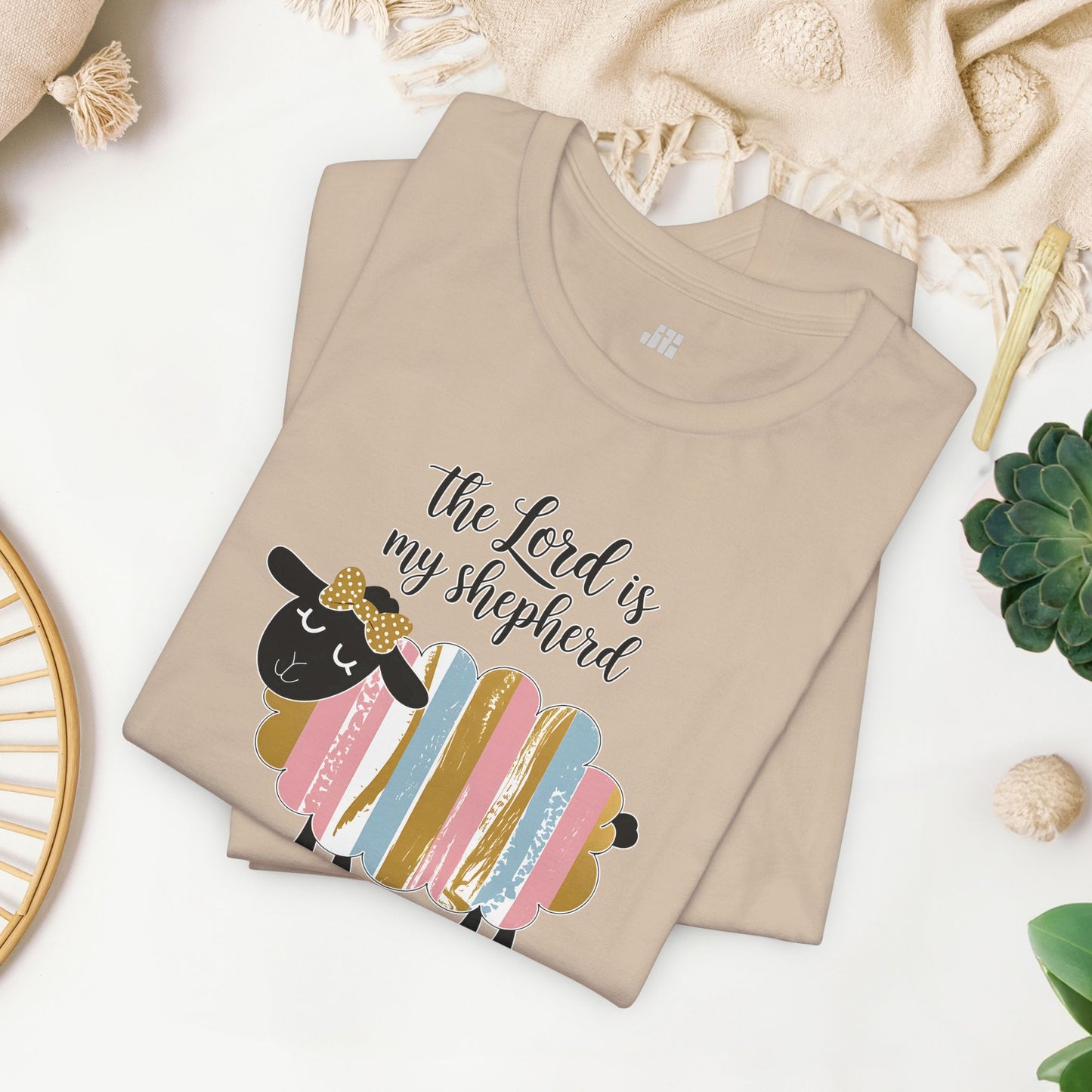 The Lord is My Shepherd Soft Cotton Tee