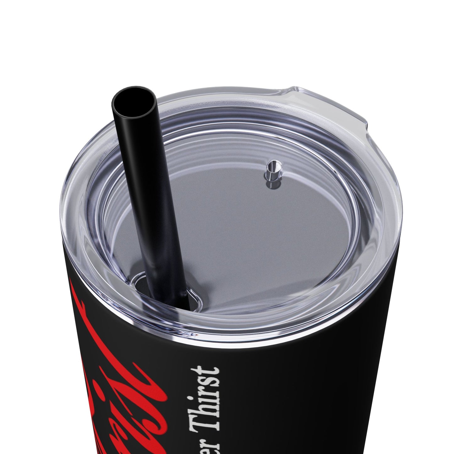 Enjoy Jesus Christ Skinny Tumbler with Straw - 20oz