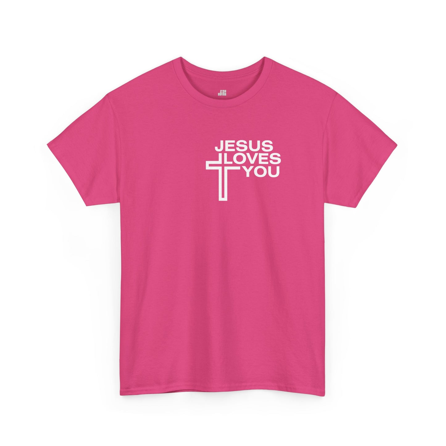 Jesus Loves You Heavy Cotton Tee