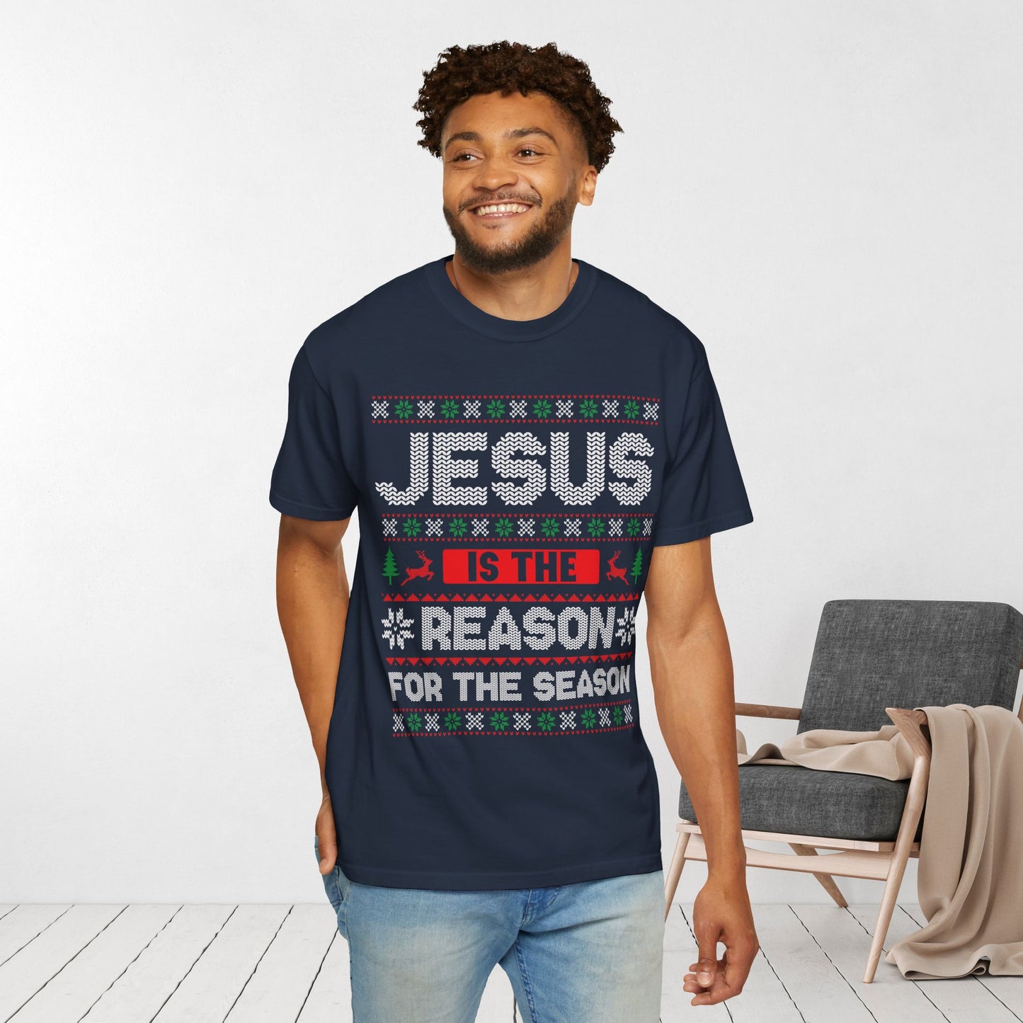 Jesus Is The Reason For The Season Comfort Colors Shirt