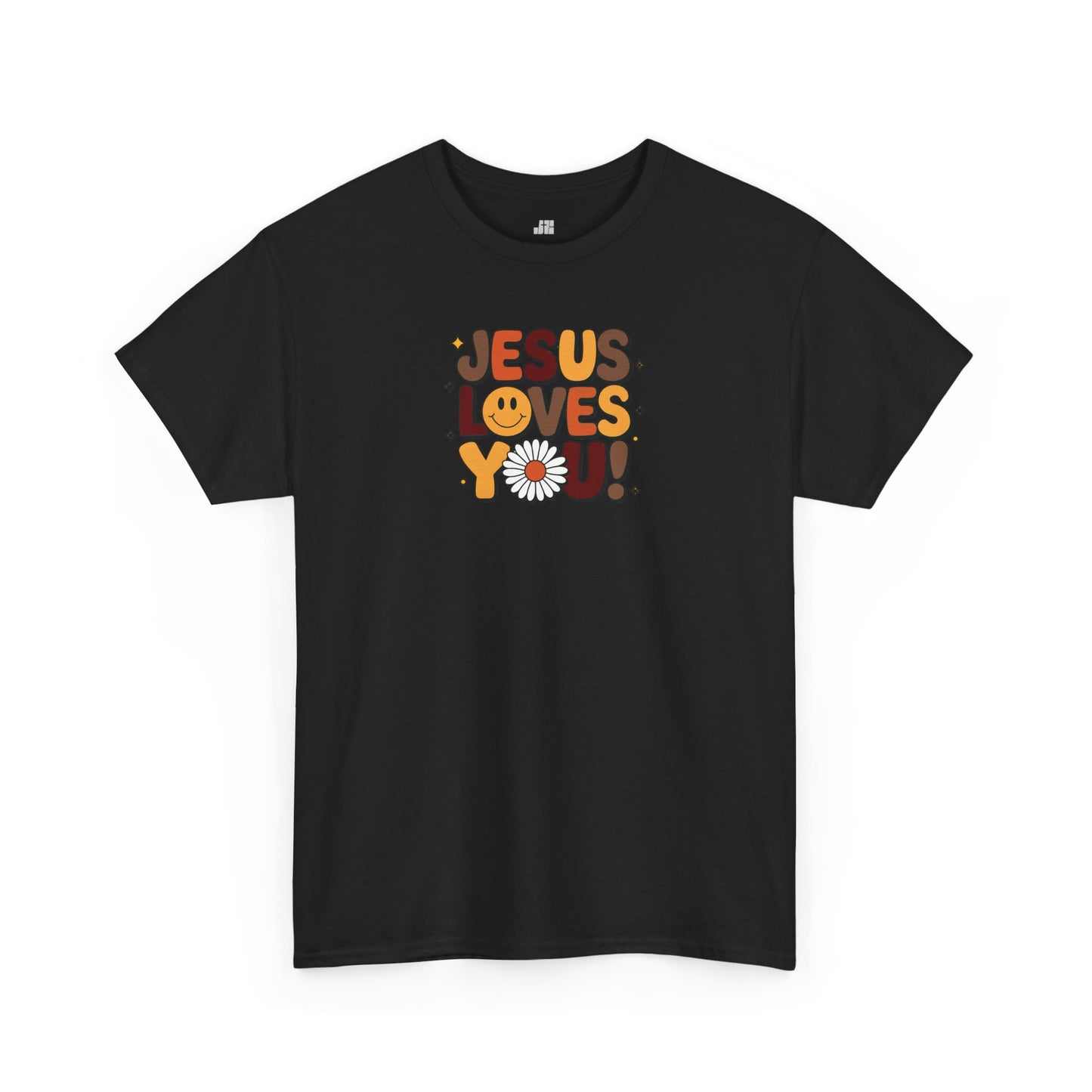 Jesus Loves You Heavy Cotton Tee